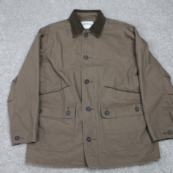 Orvis Other - Orvis Field Jacket Men's L Brown Classic Collection L/S Barn Chore Hunting Coat